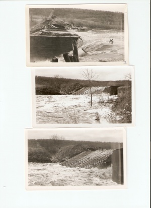 Minnedosa River Brandon Dam Washout 1948 - compliments of Don Macpherson
